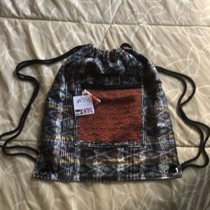 Lumily Drawstring Pouch Backpack made in Guatemala